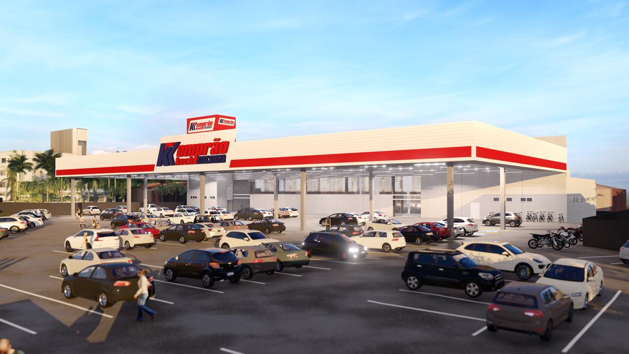 Komprão do Grupo Koch - Fachada - São João Batista