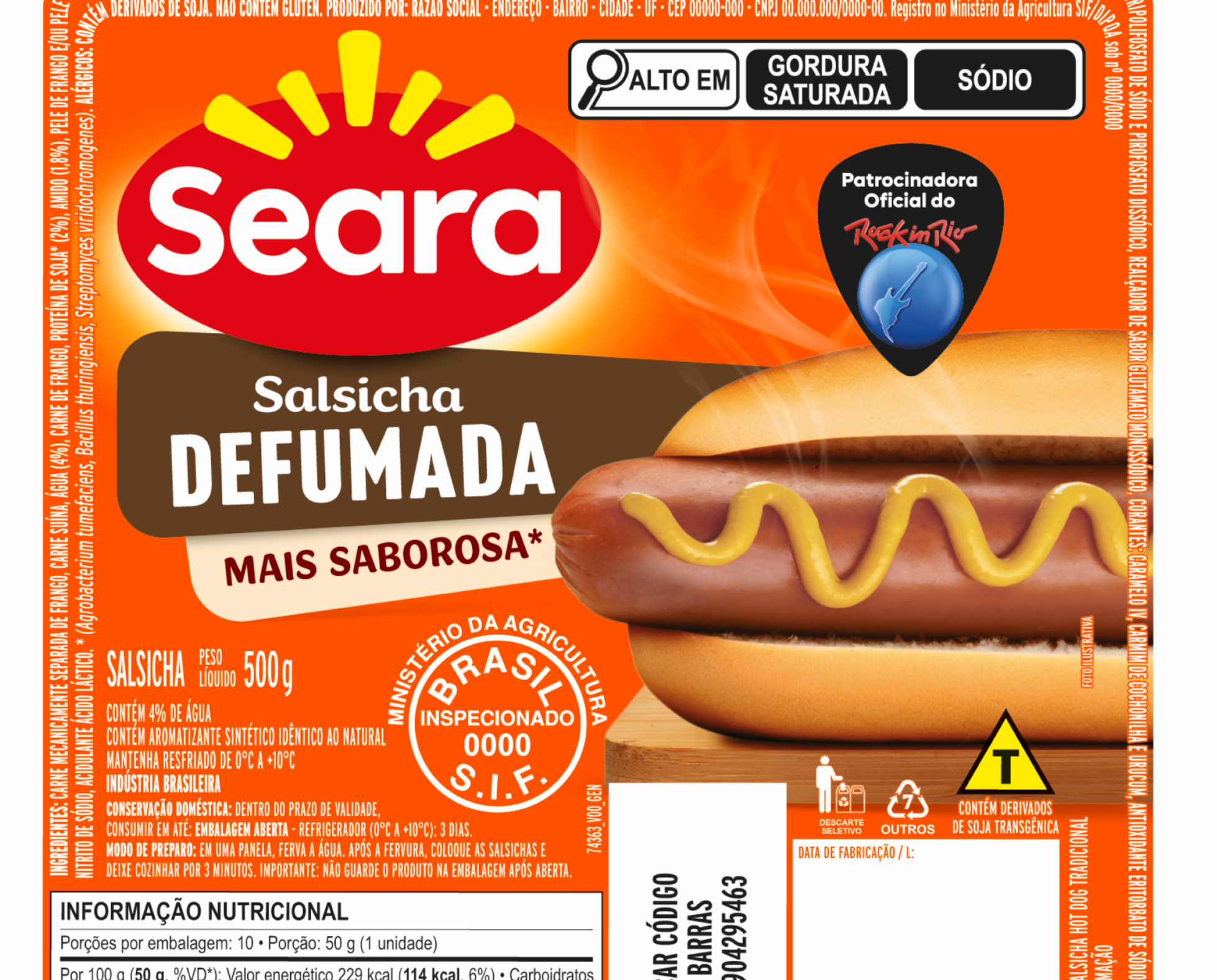 Seara - salsicha defumada