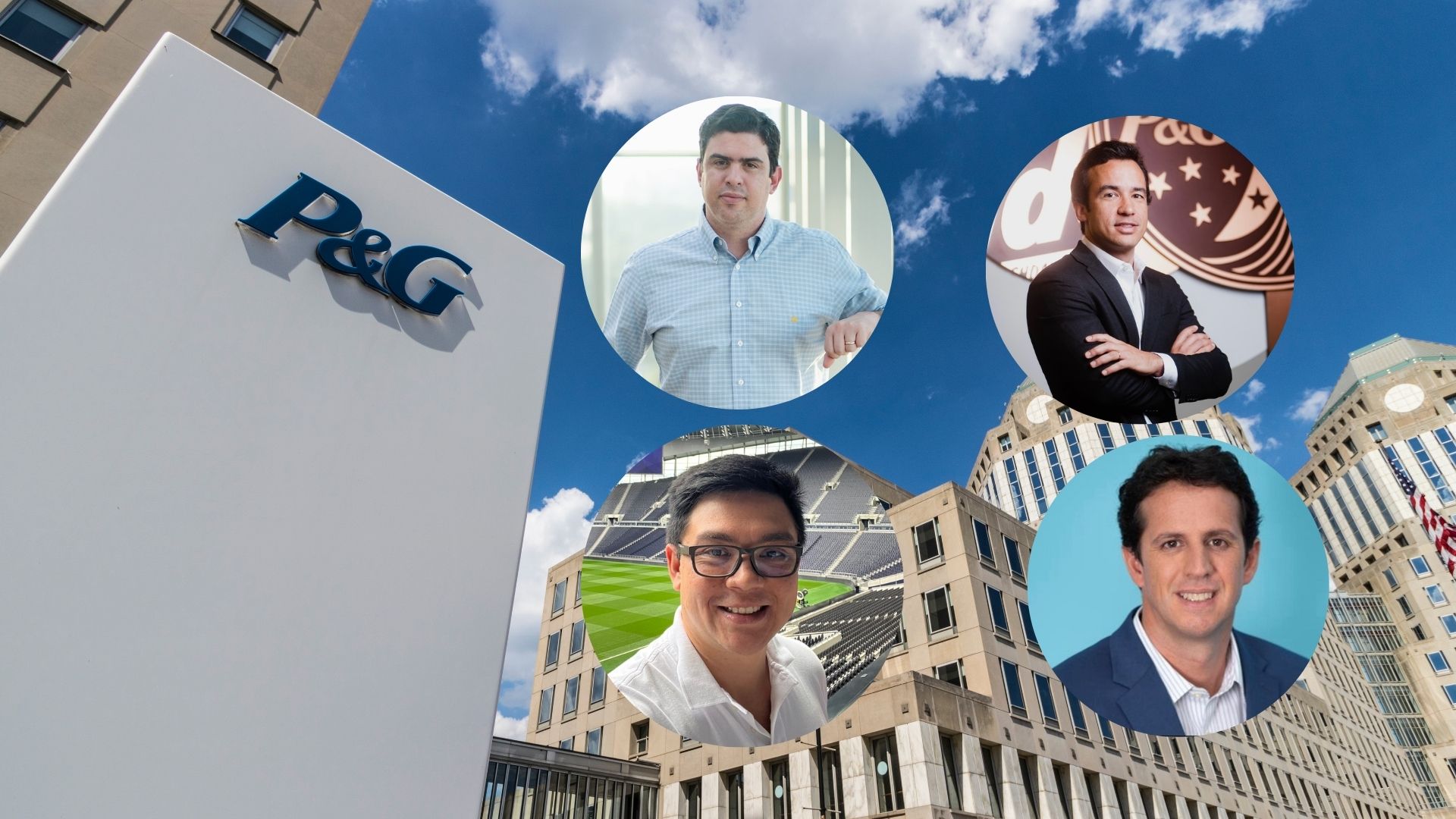 P&G - reorganização de líderes