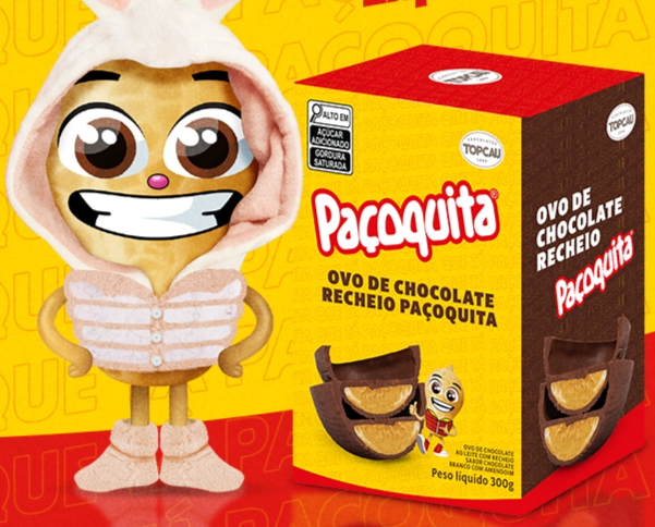 Ovo de páscoa paçoquita