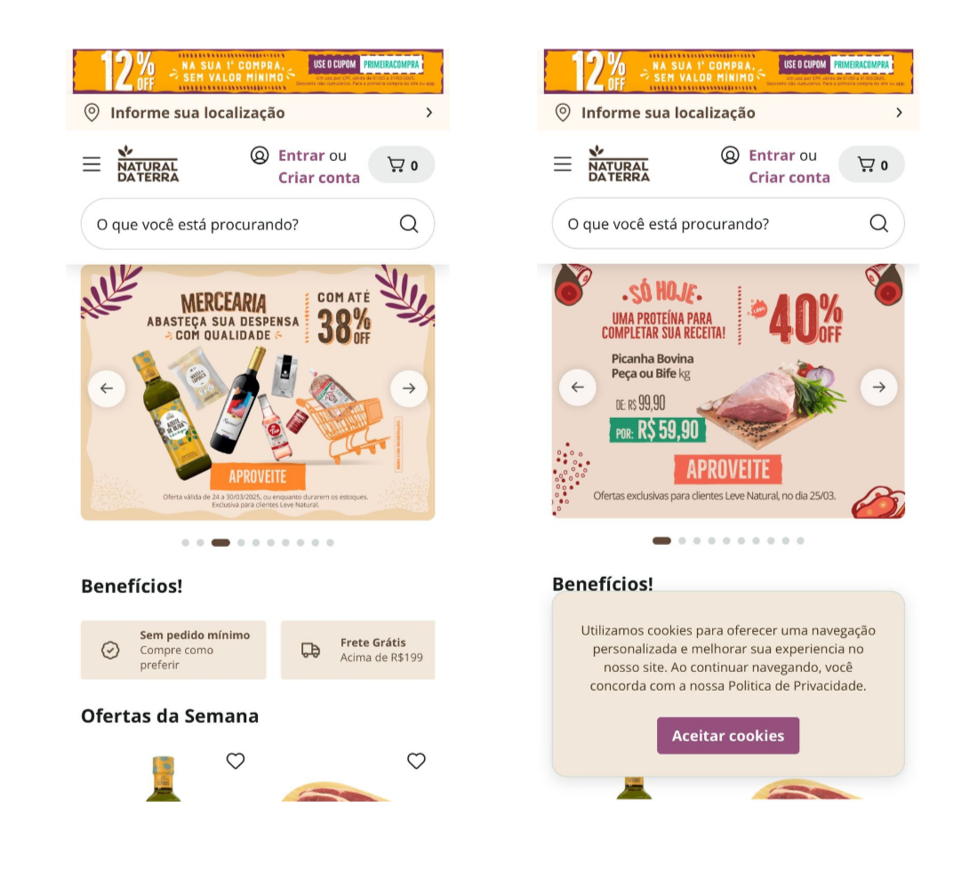 App - Natural da Terra