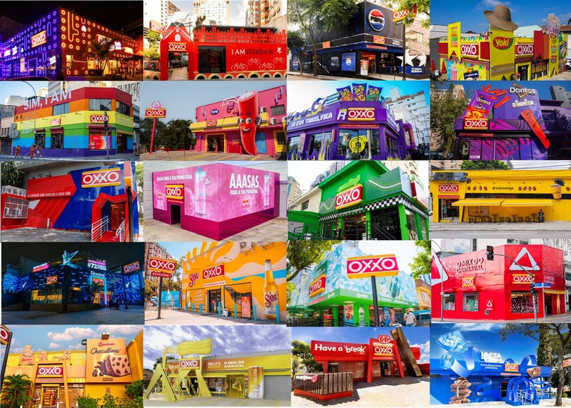 oxxolojas emblemáticas da OXXO