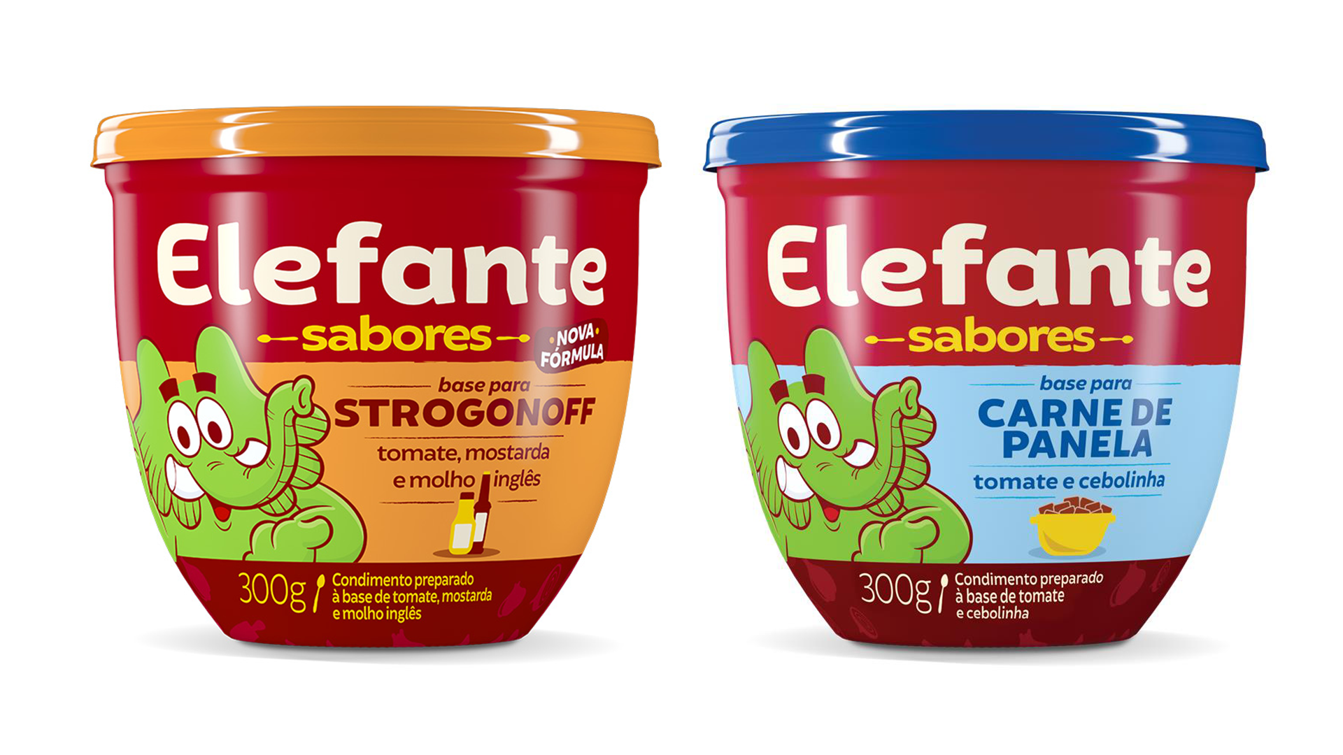 Novos sabores extrato de tomate Elefante