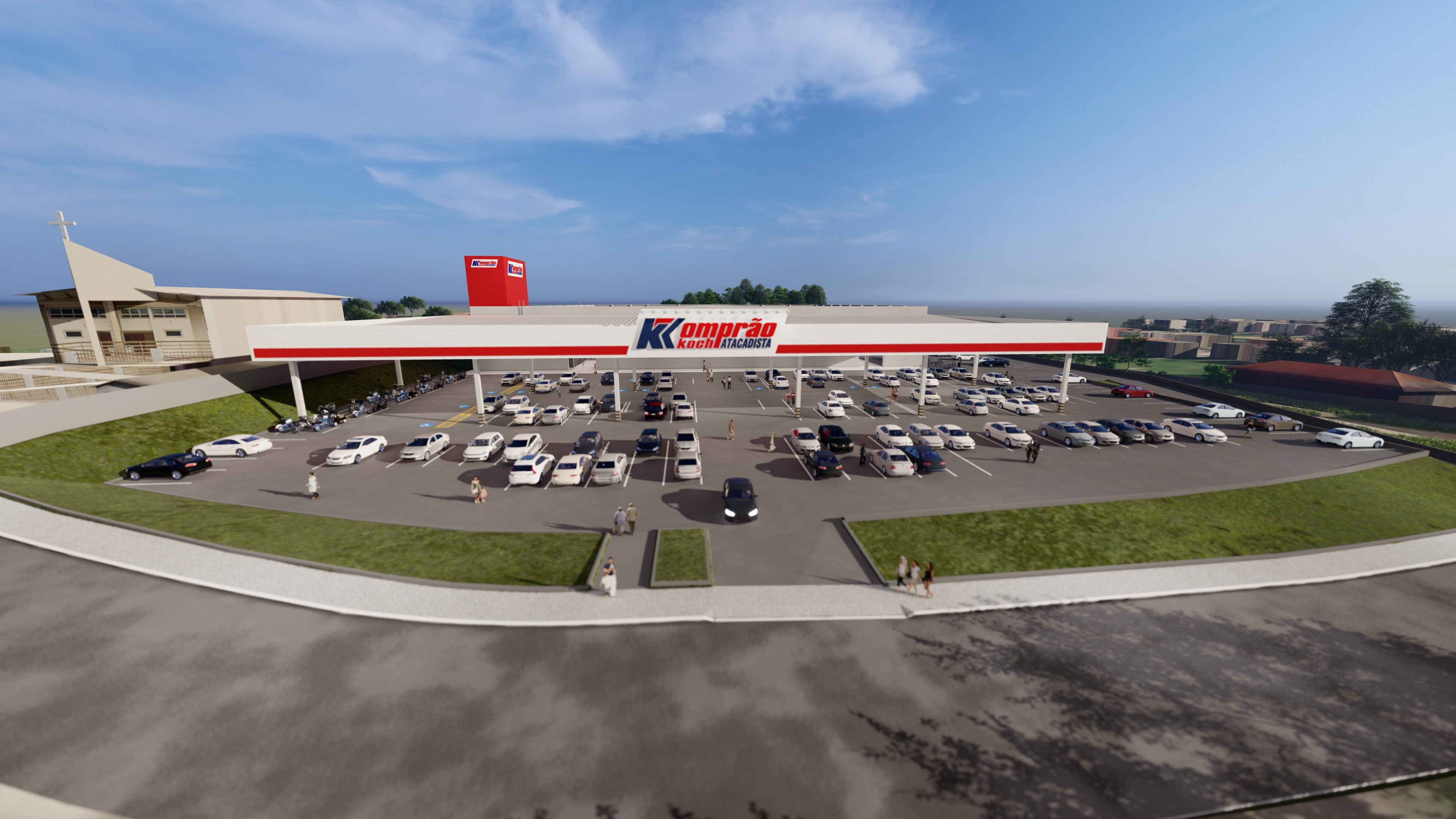 O Grupo Koch uma unidade do Komprão em Biguaçu (SC)