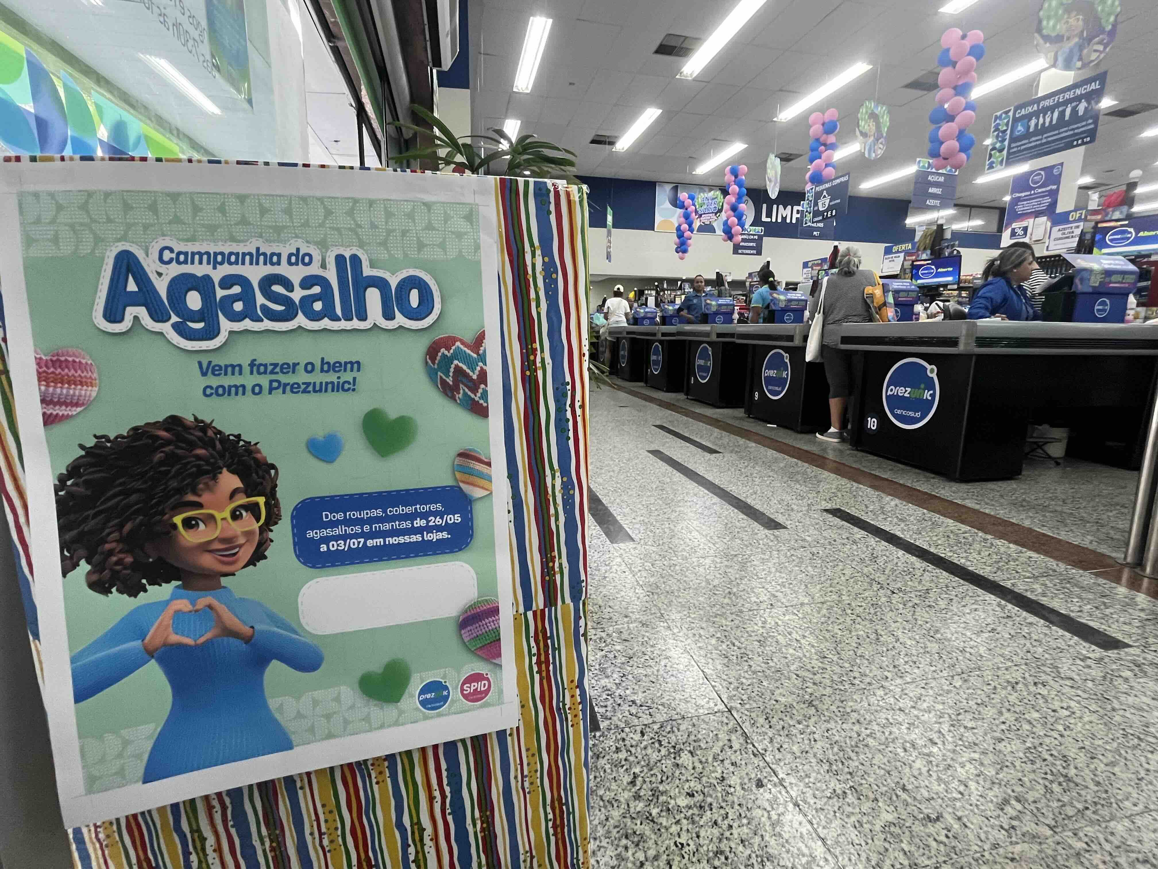 Campanha do Agasalho Prezunic-Spid 2025