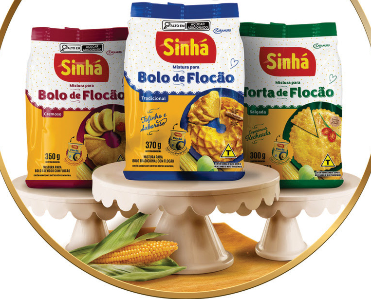 Misturas para bolo e torta