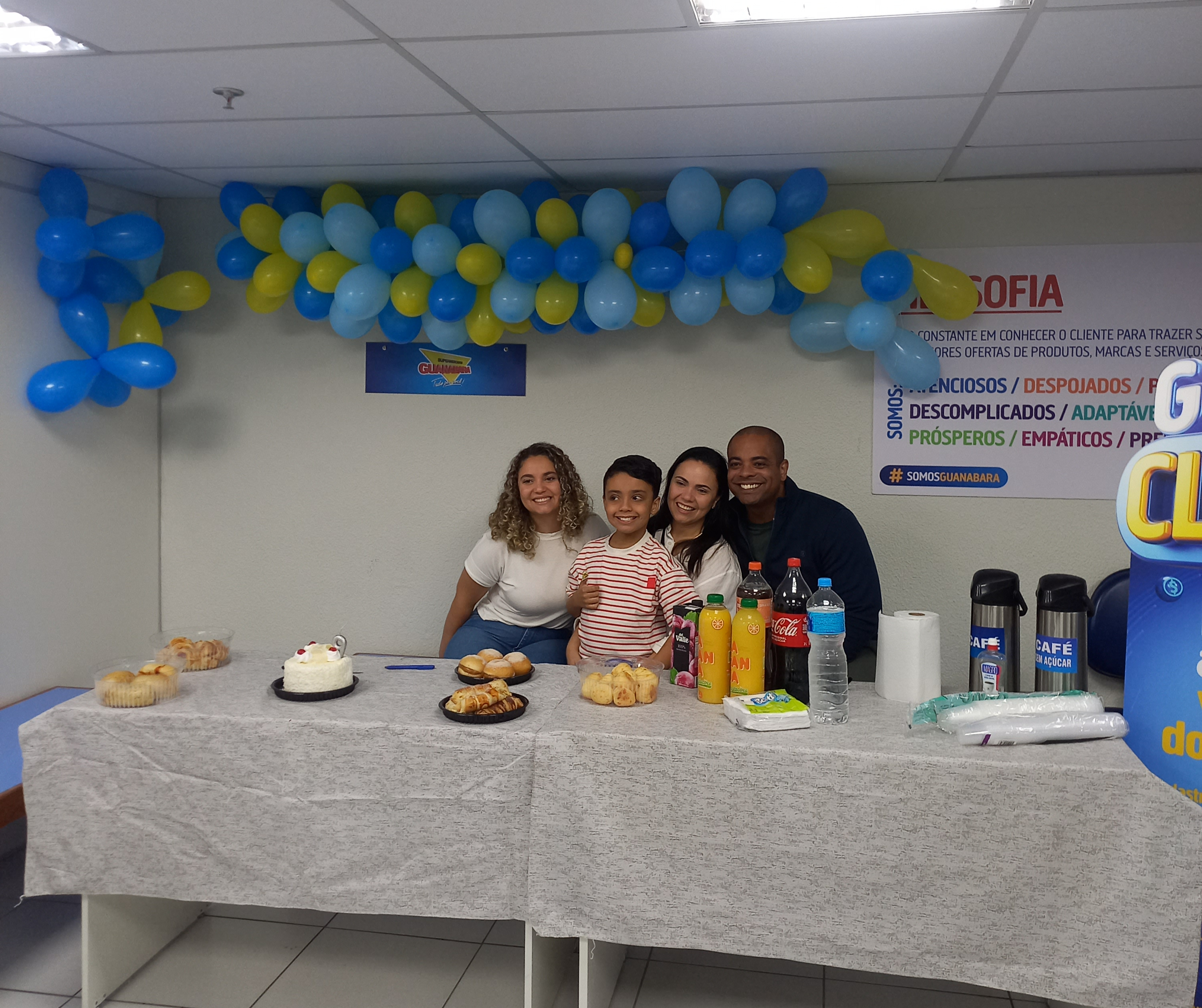 Aniversário temático do Supermercado Guanabara