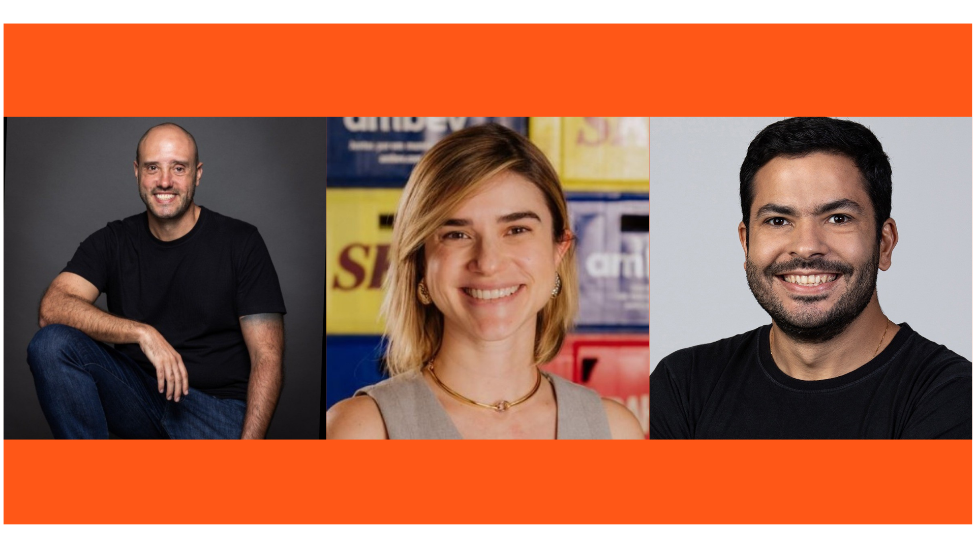 Victor, Karina e Tiago