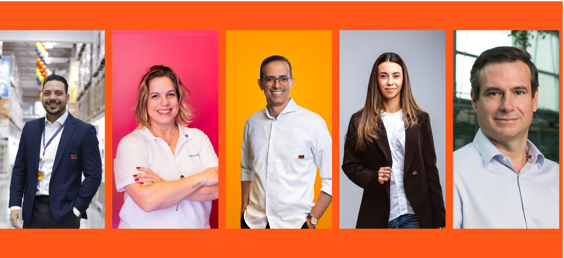 Jonatas, Camila, Eduardo, Paula e Fabio