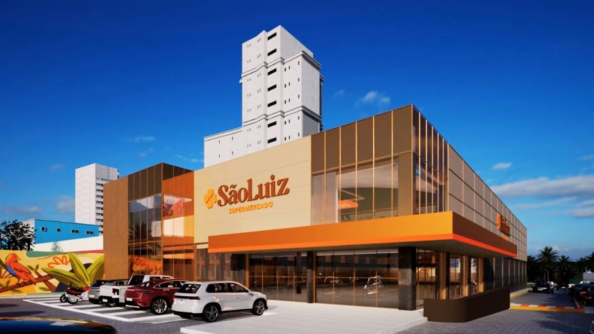 São Luiz Supermercado rebranding
