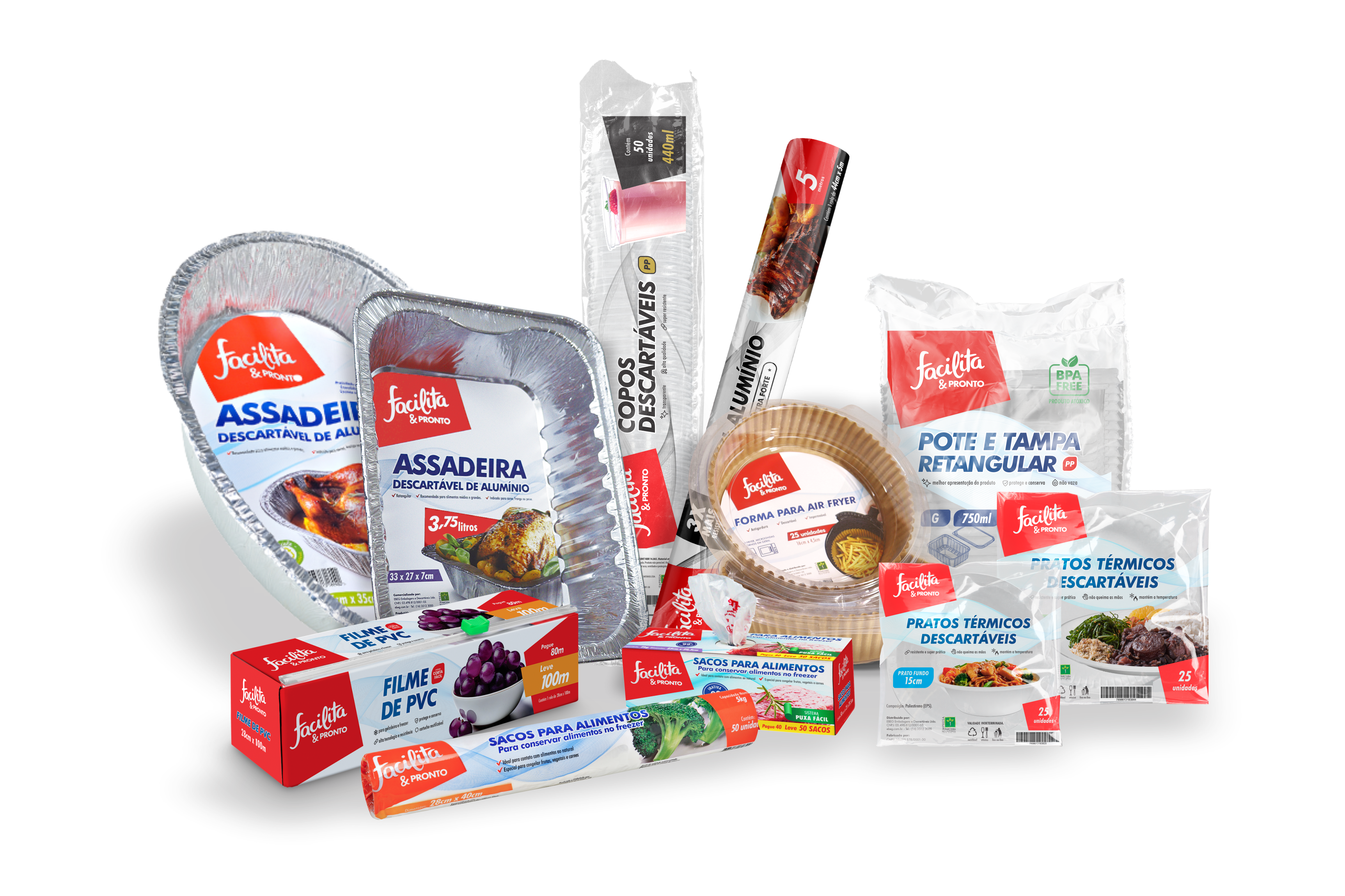 Portfólio da Facilita&Pronto com 87 SKus