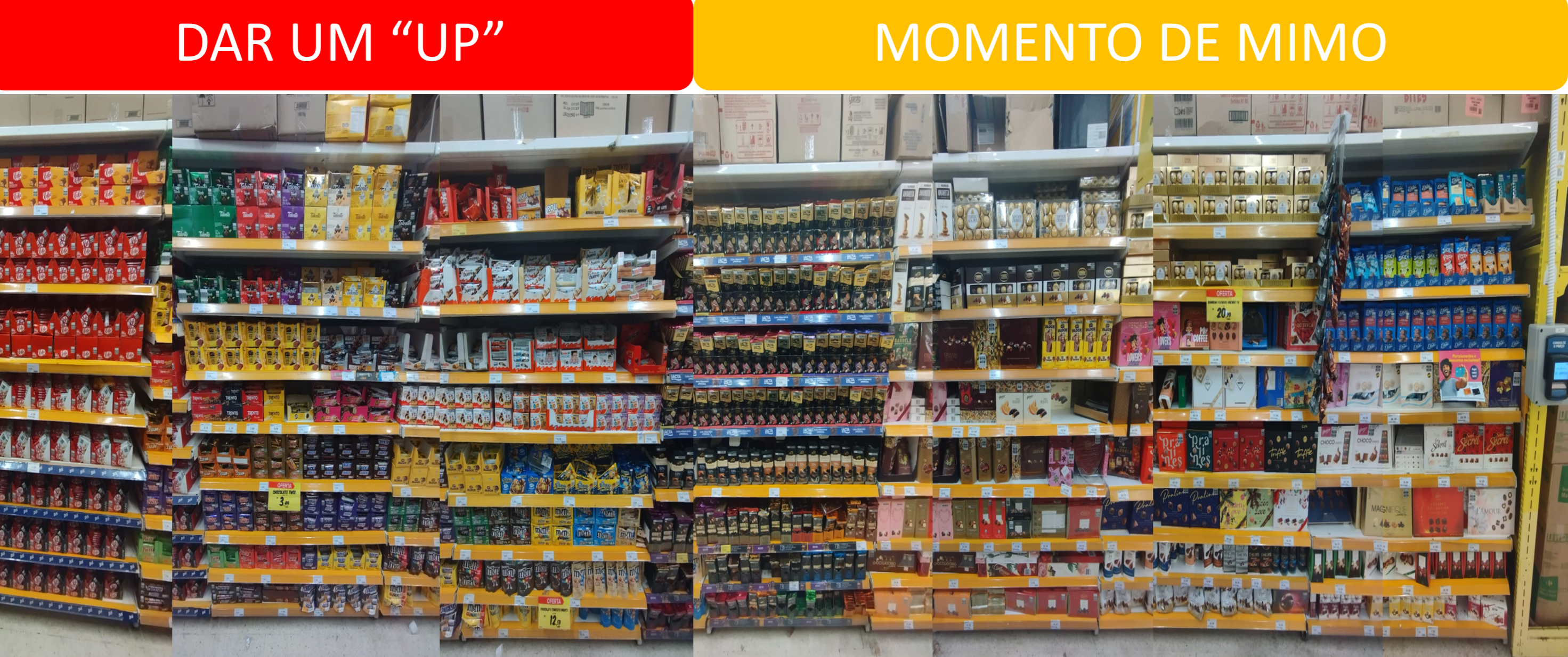 Chocolates RedeMix e Mondelez