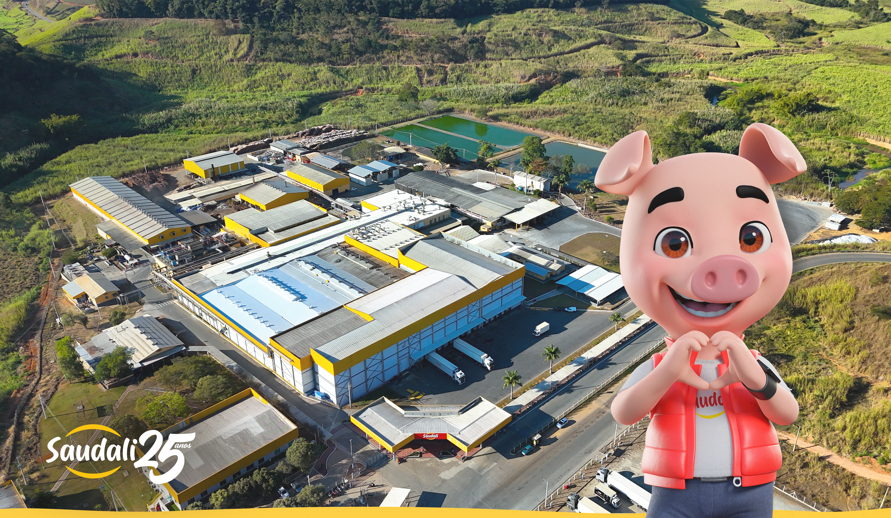 Fábrica da Saudali Alimentos