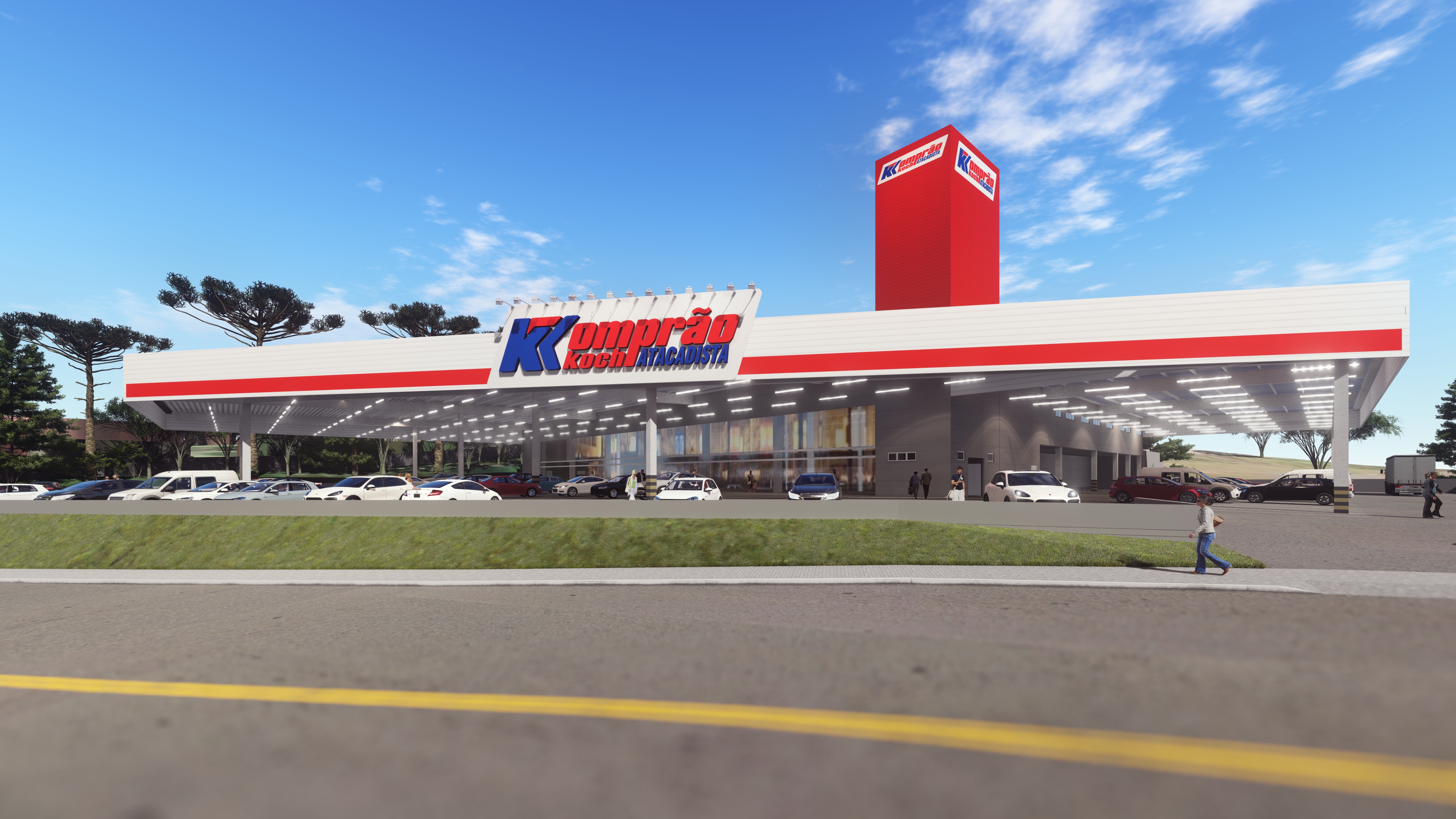 Grupo Koch inaugura primeira loja Komprão em São Bento do Sul