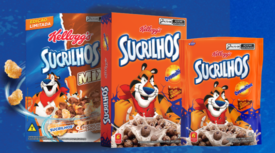 Embalagens Sucrilhos®