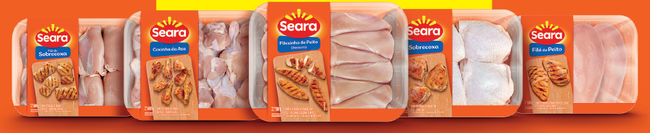 Novos cortes em bandeja premium Seara