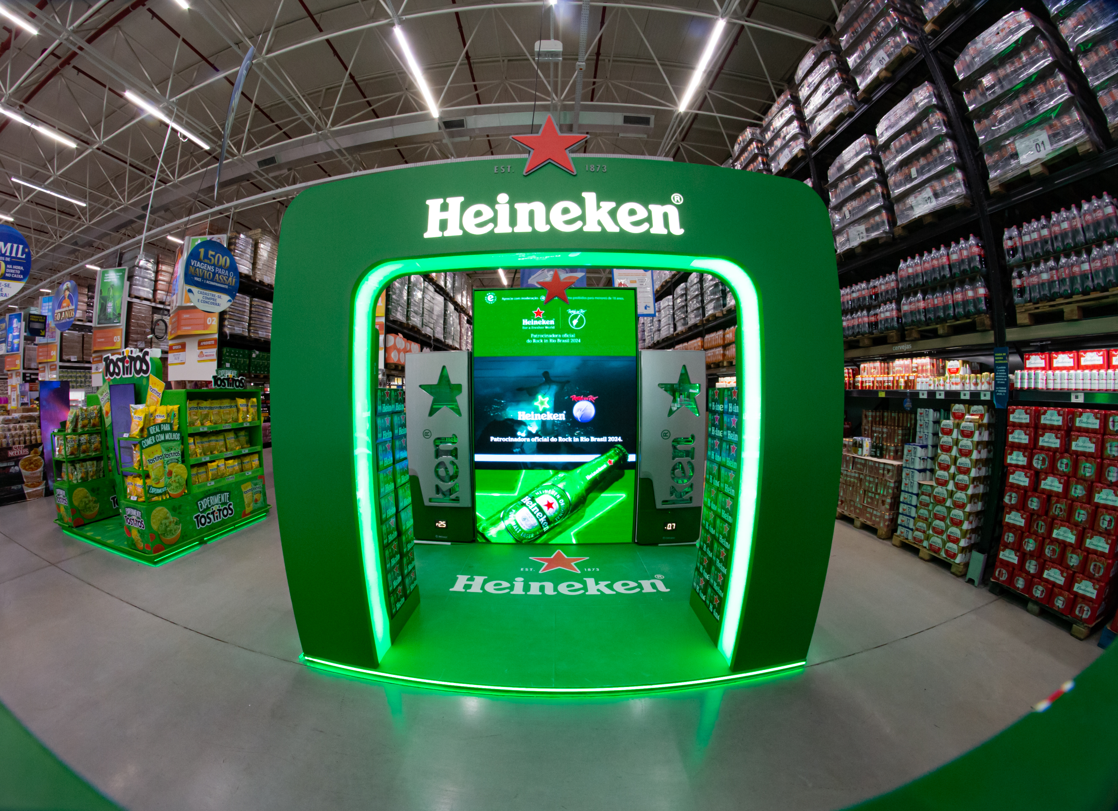 Assaí e Heineken