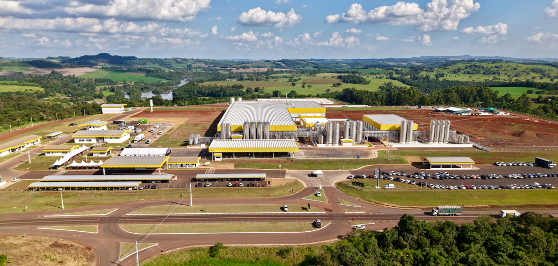 Nova fábrica de queijos da Piracanjuba