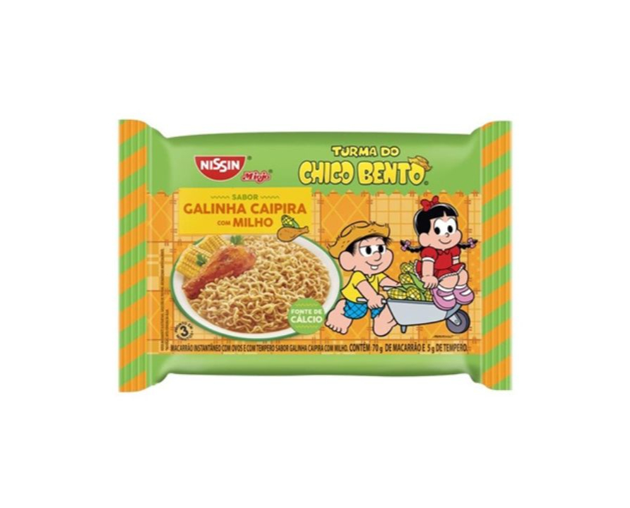 Miojo Nissin - Galinha caipira com milho