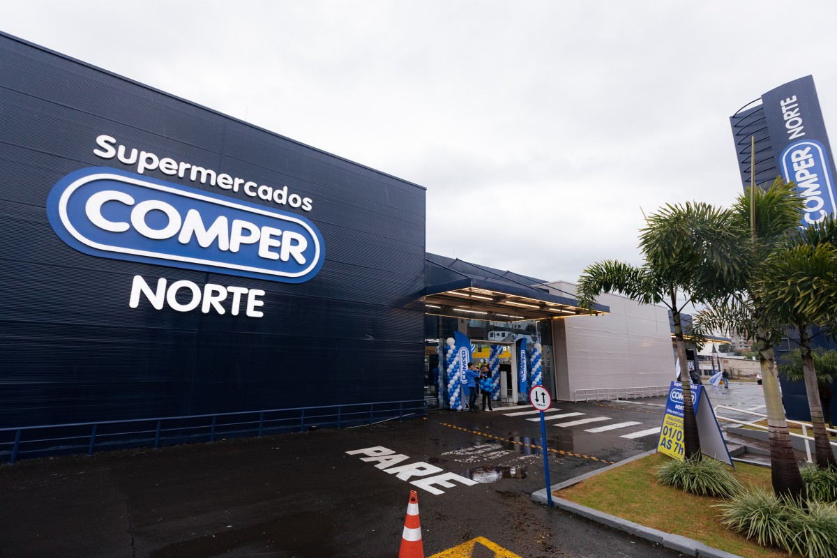 Fachada Comper Norte - Chapecó
