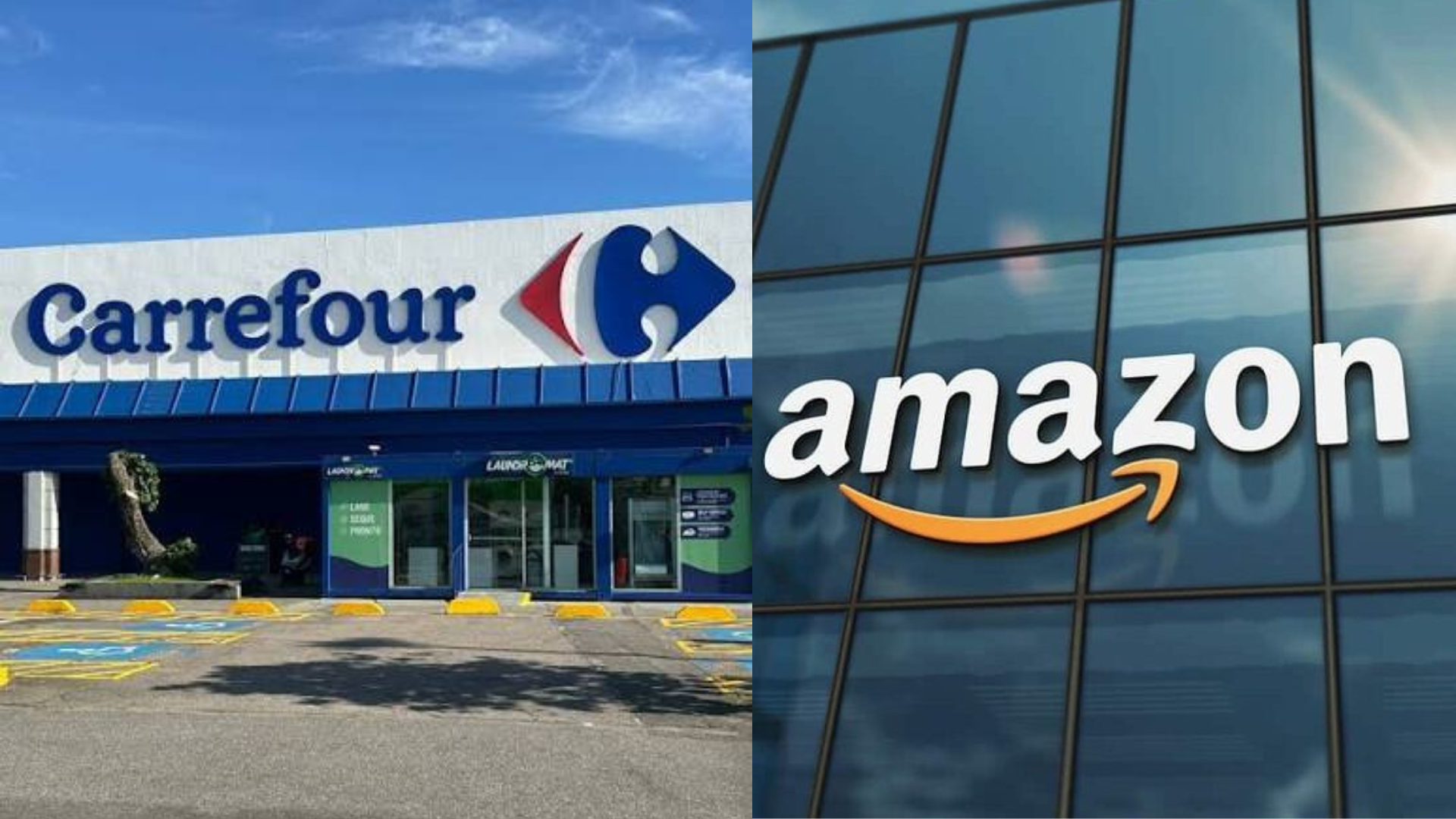 Carrefour e Amazon