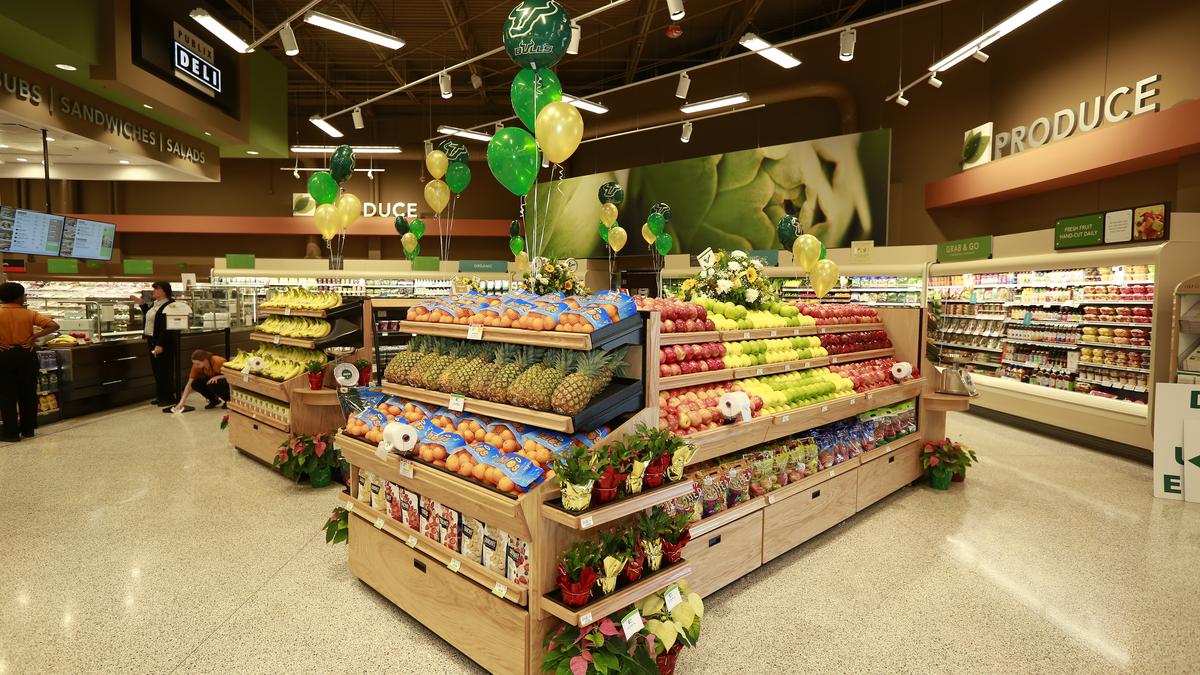 Seção de hortifrútis do supermercado Publix