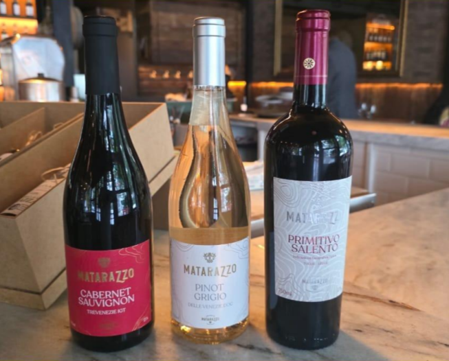 Garrafas de vinho Empório Matarazzo