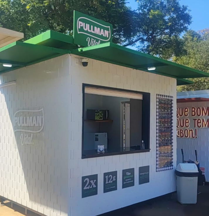Quiosque Pullman no Ibirapuera
