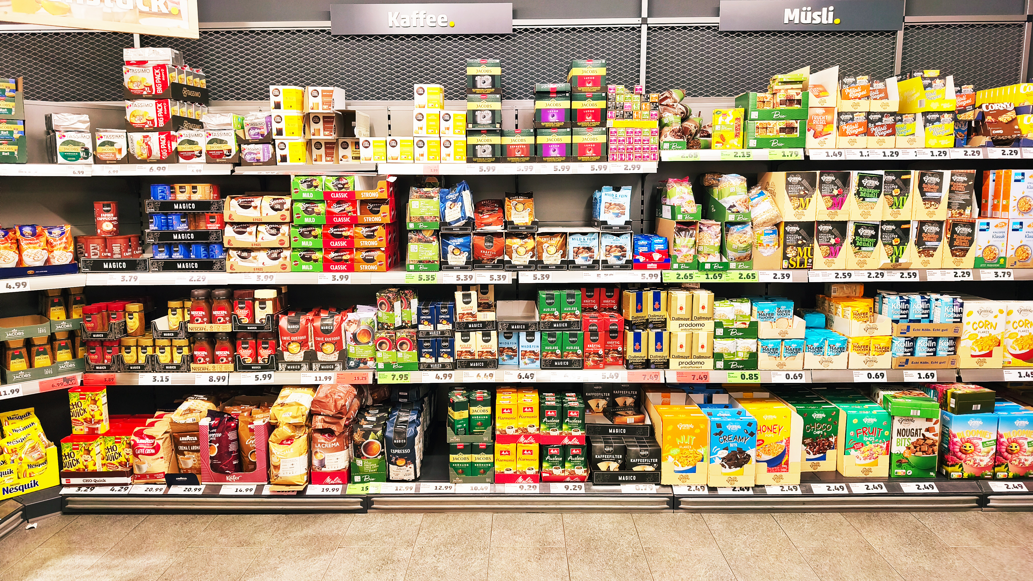 O shopper não vê organograma
