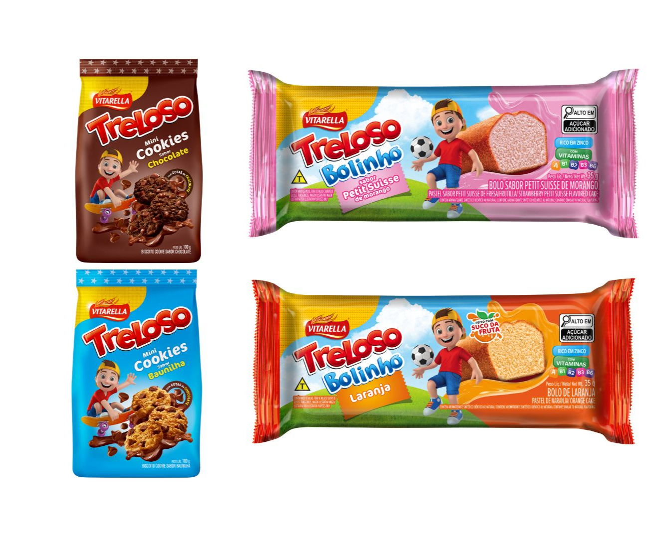Mini Cookies e bolinhos individuais Treloso