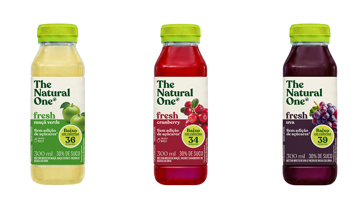 The Natural One Fresh lança versão 300ml em três sabores