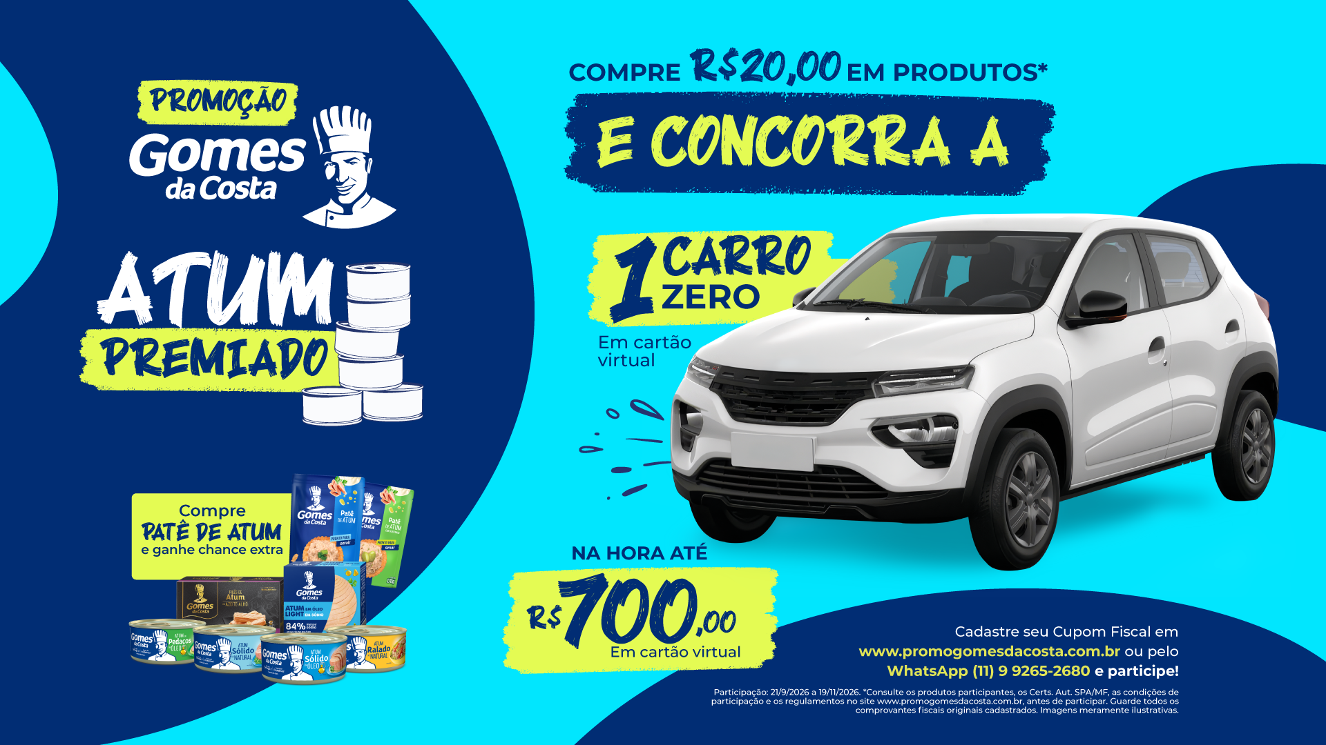 Gomes da Costa lança promoção "Atum Premiado"