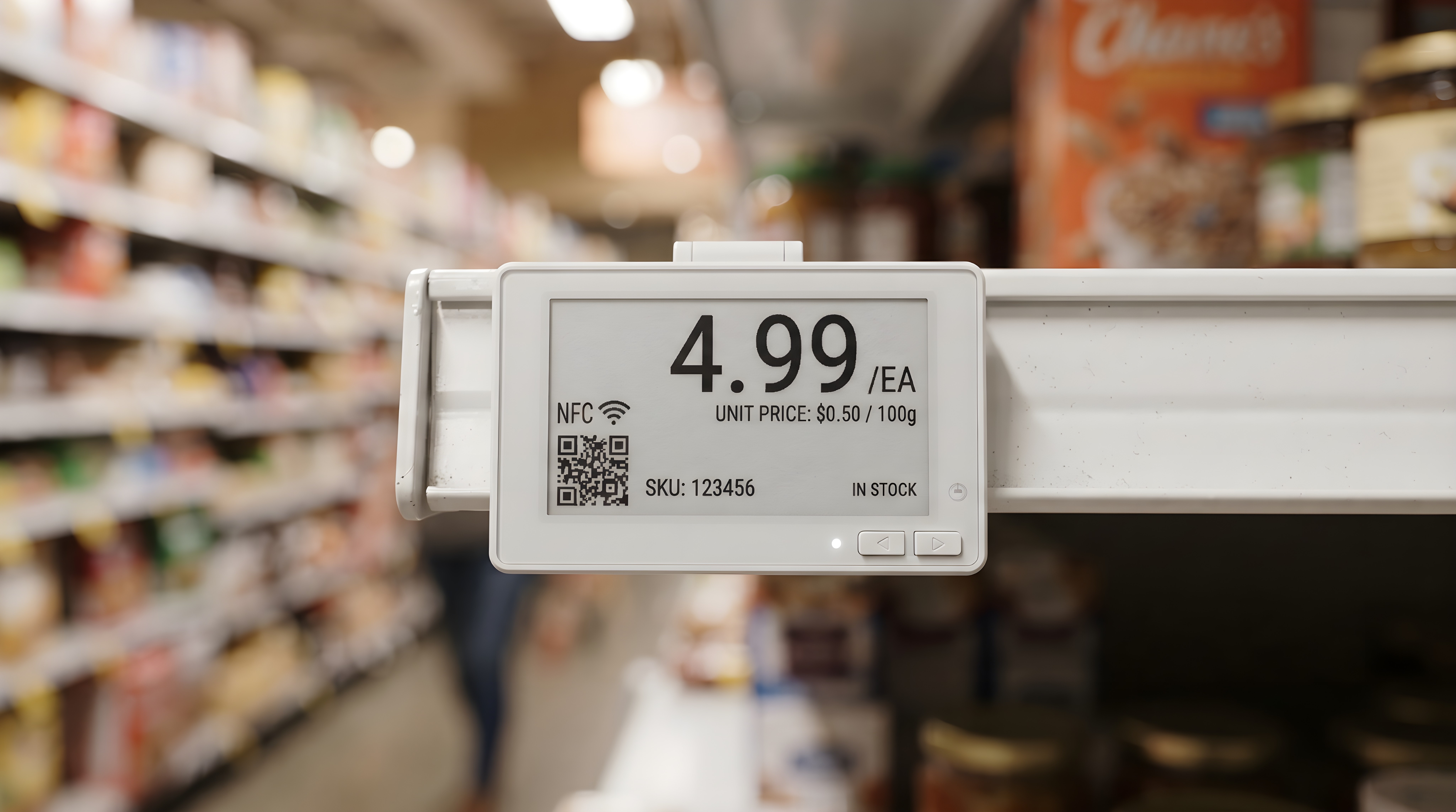 Etiqueta digital do Walmart