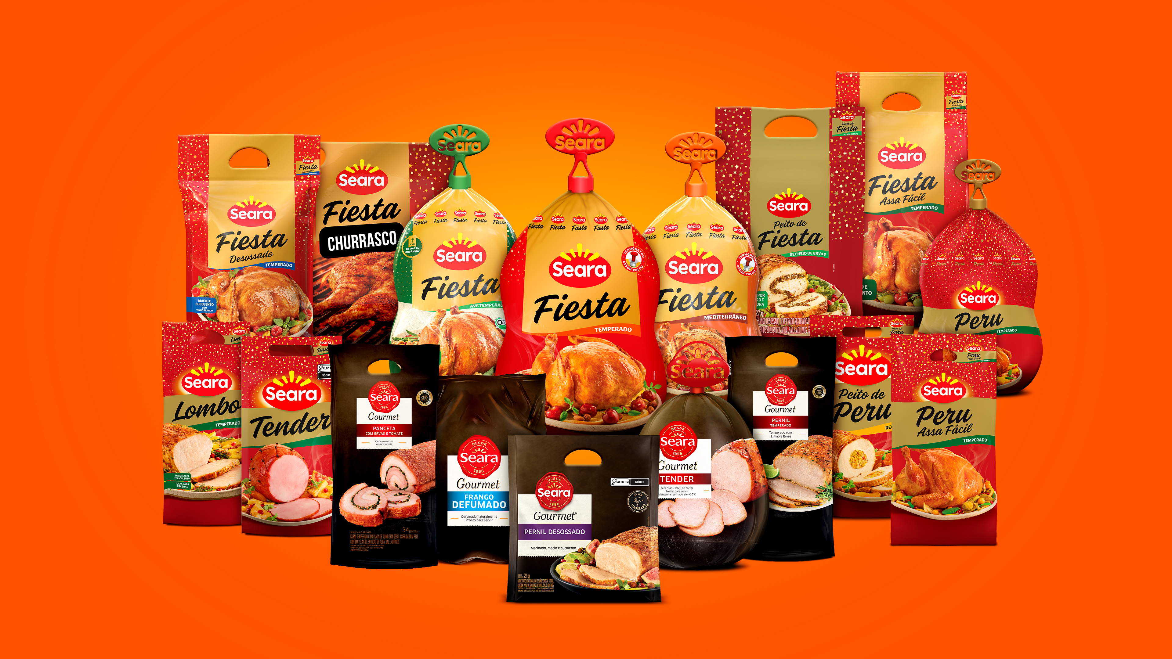 Linha de carnes comemorativas Seara