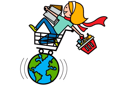 Lilica, a consumidora: supermercados ao redor do mundo