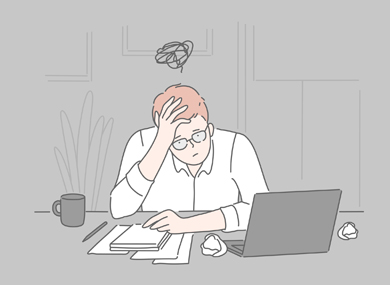 Exaustão profissional merece atenção cuidadosa