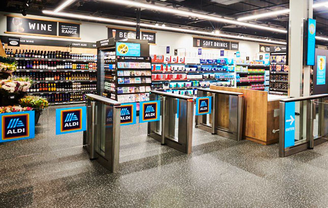 Aldi inaugura primeiro supermercado sem caixa