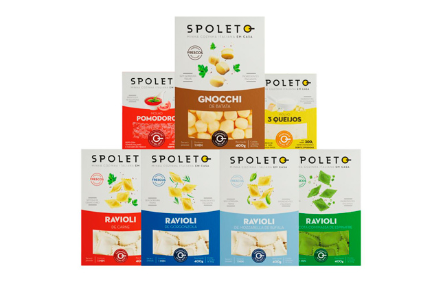 Spoleto leva massas para as gôndolas dos supermercados